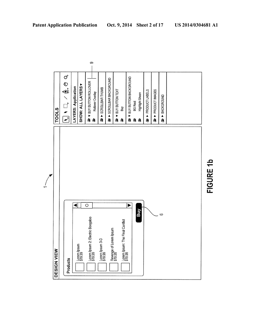 User Interfaces, Methods, and Systems for Developing Computer Applications     Using Artwork - diagram, schematic, and image 03