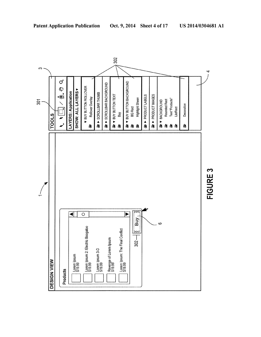 User Interfaces, Methods, and Systems for Developing Computer Applications     Using Artwork - diagram, schematic, and image 05