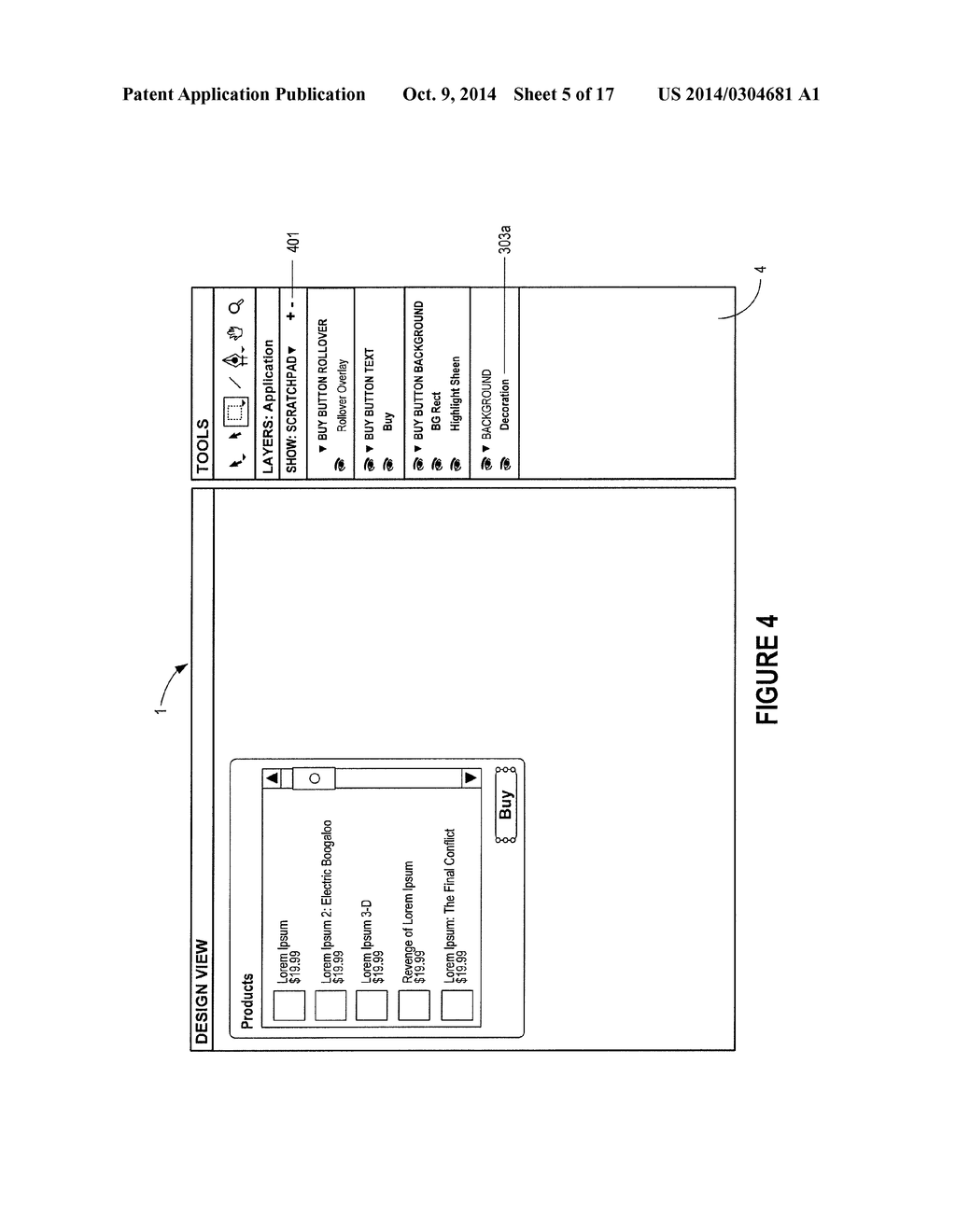 User Interfaces, Methods, and Systems for Developing Computer Applications     Using Artwork - diagram, schematic, and image 06