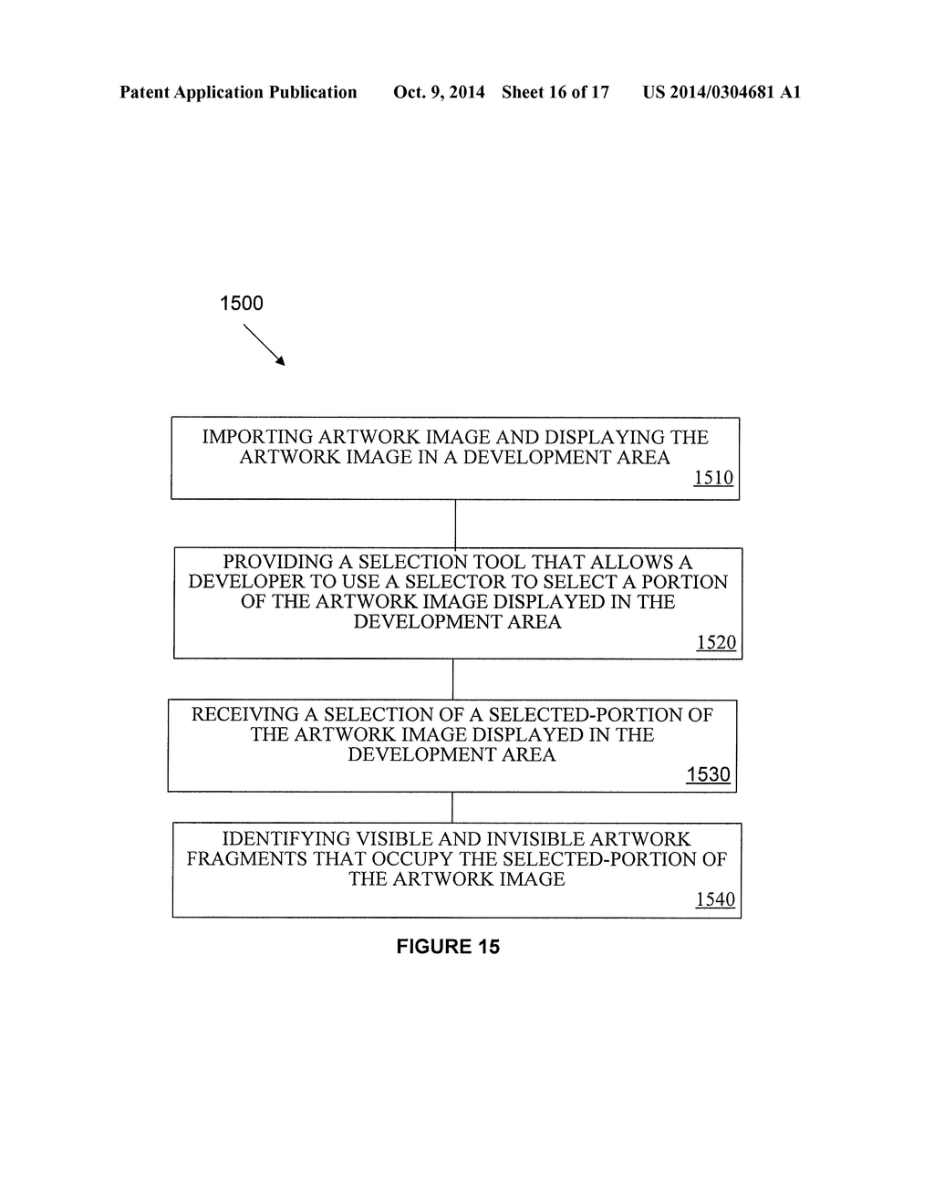 User Interfaces, Methods, and Systems for Developing Computer Applications     Using Artwork - diagram, schematic, and image 17