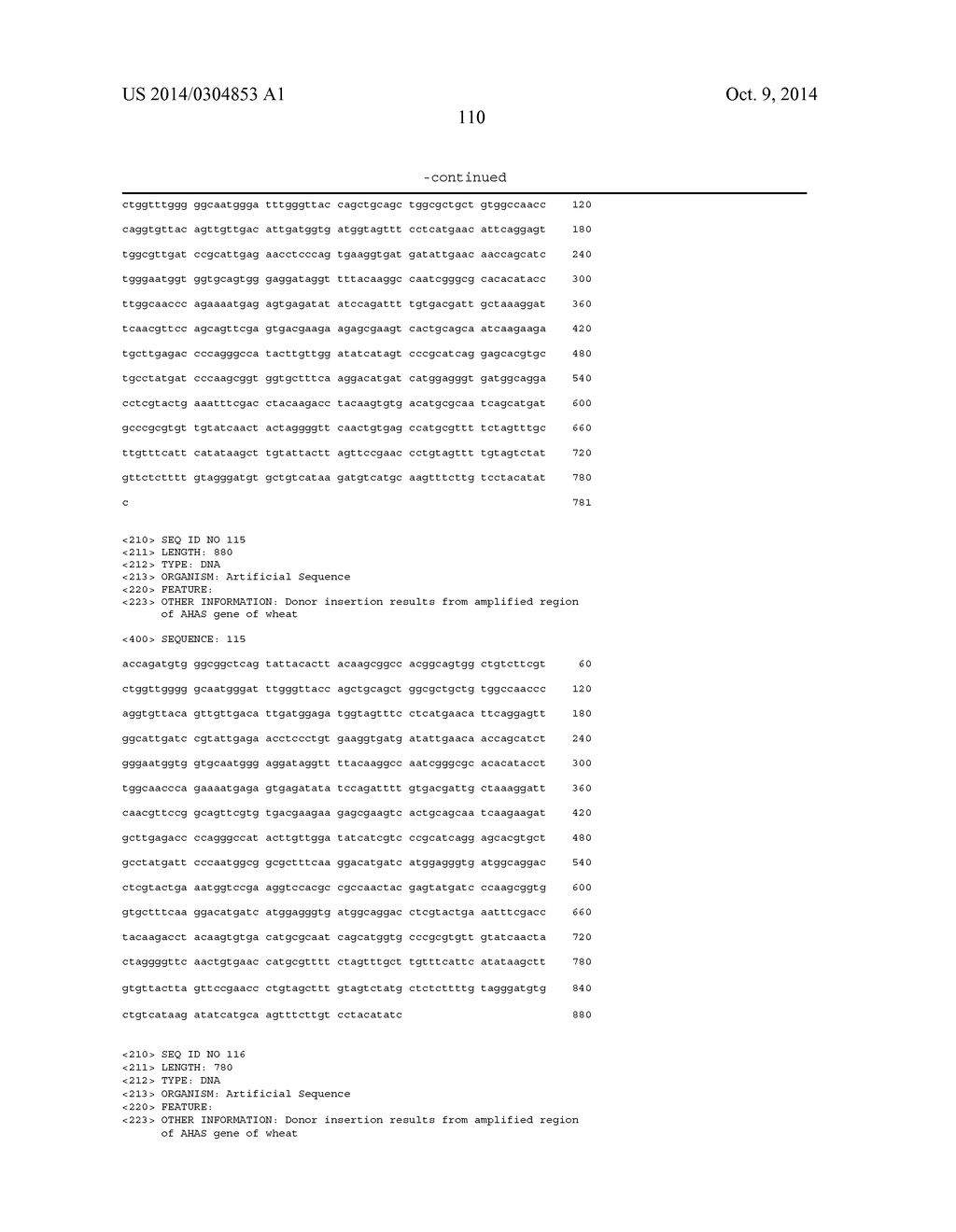 METHODS AND COMPOSITIONS FOR INTEGRATION OF AN EXOGENOUS SEQUENCE WITHIN     THE GENOME OF PLANTS - diagram, schematic, and image 132