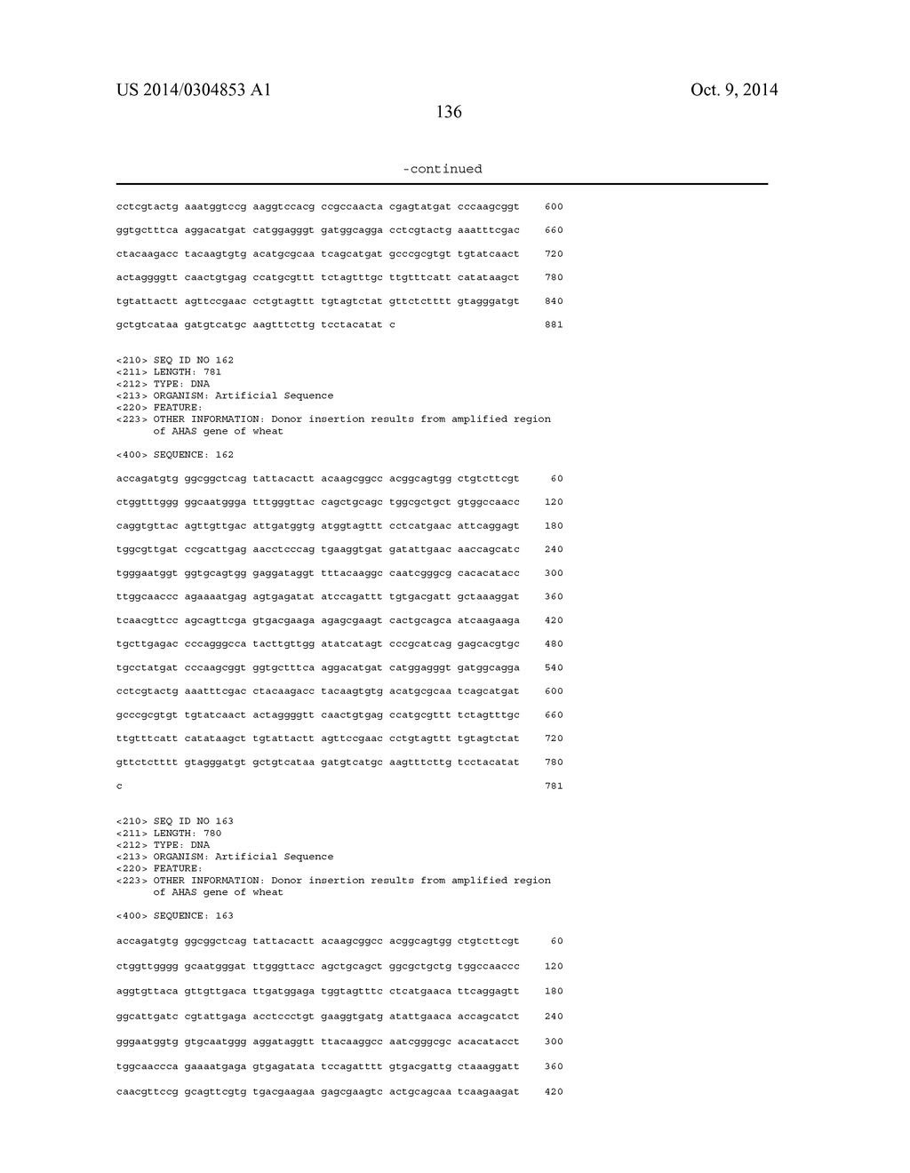 METHODS AND COMPOSITIONS FOR INTEGRATION OF AN EXOGENOUS SEQUENCE WITHIN     THE GENOME OF PLANTS - diagram, schematic, and image 158