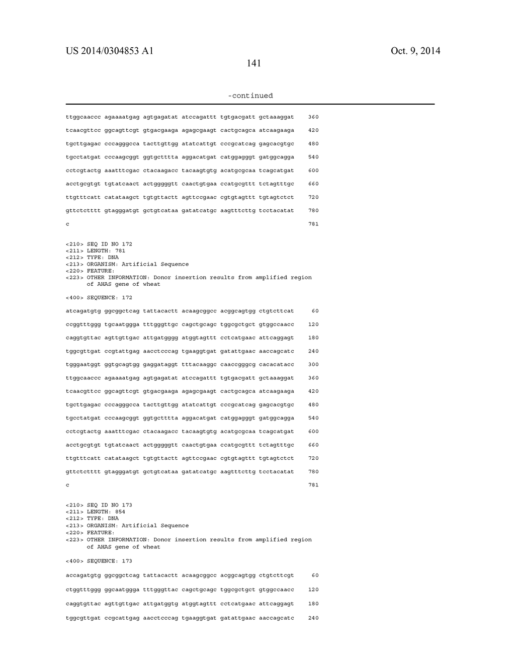 METHODS AND COMPOSITIONS FOR INTEGRATION OF AN EXOGENOUS SEQUENCE WITHIN     THE GENOME OF PLANTS - diagram, schematic, and image 163