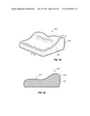 RETICULATED MATERIAL BODY SUPPORT AND METHOD diagram and image