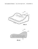 RETICULATED MATERIAL BODY SUPPORT AND METHOD diagram and image