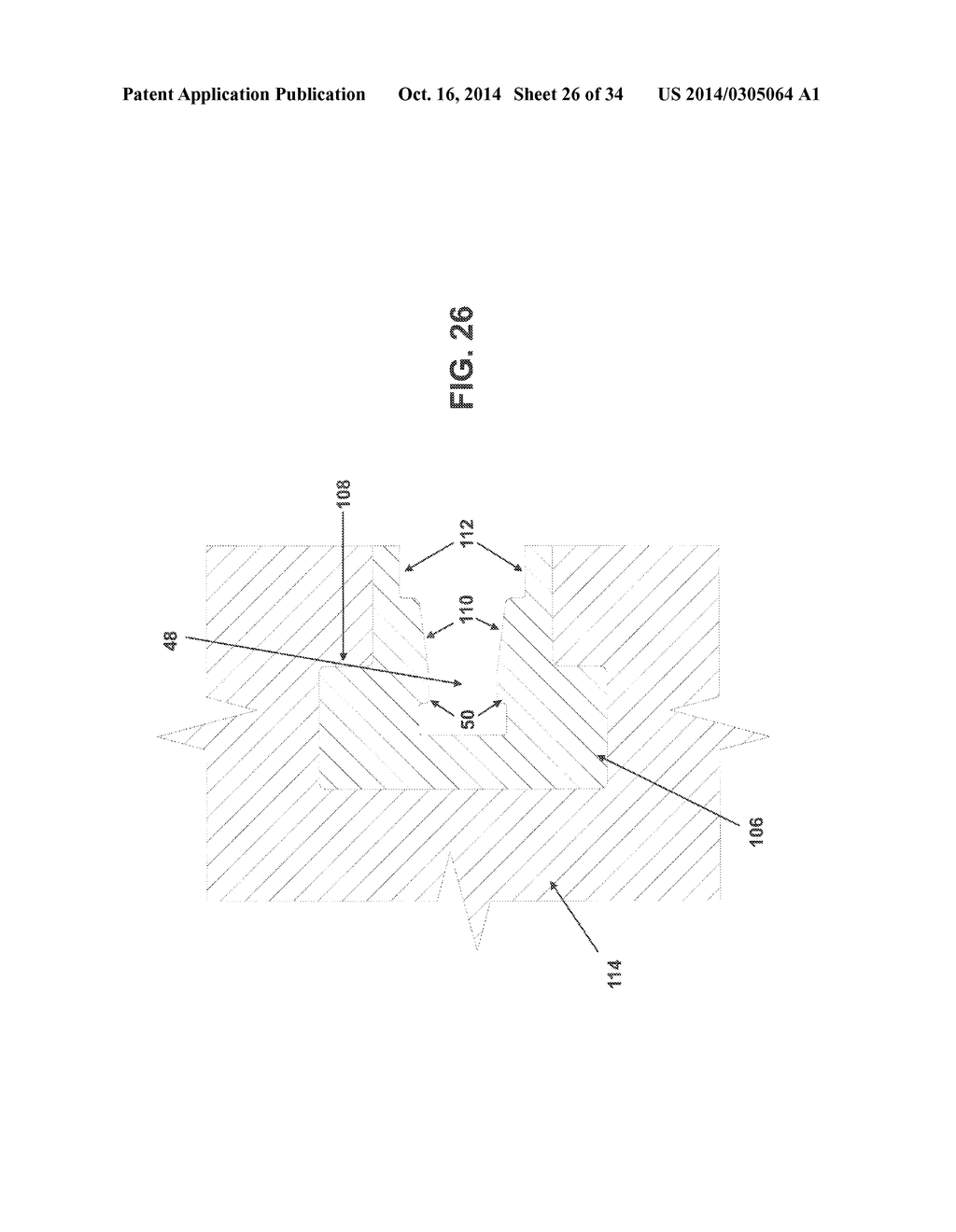 CONNECTOR AND SYSTEM FOR MECHANICALLY JOINING ABUTTING CONSTRUCTION     ELEMENTS - diagram, schematic, and image 27