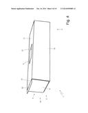 PACKING METHOD FOR PRODUCING A HINGED-LID, SLIDE-OPEN PACKAGE OF TOBACCO     ARTICLES WITH A SEALING FLAP diagram and image