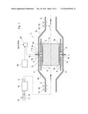 CONTROL DEVICE FOR AN ELECTRICALLY HEATED CATALYST, AND ELECTRODE     DETERIORATION DEGREE ESTIMATION DEVICE FOR AN ELECTRICALLY HEATED     CATALYST diagram and image