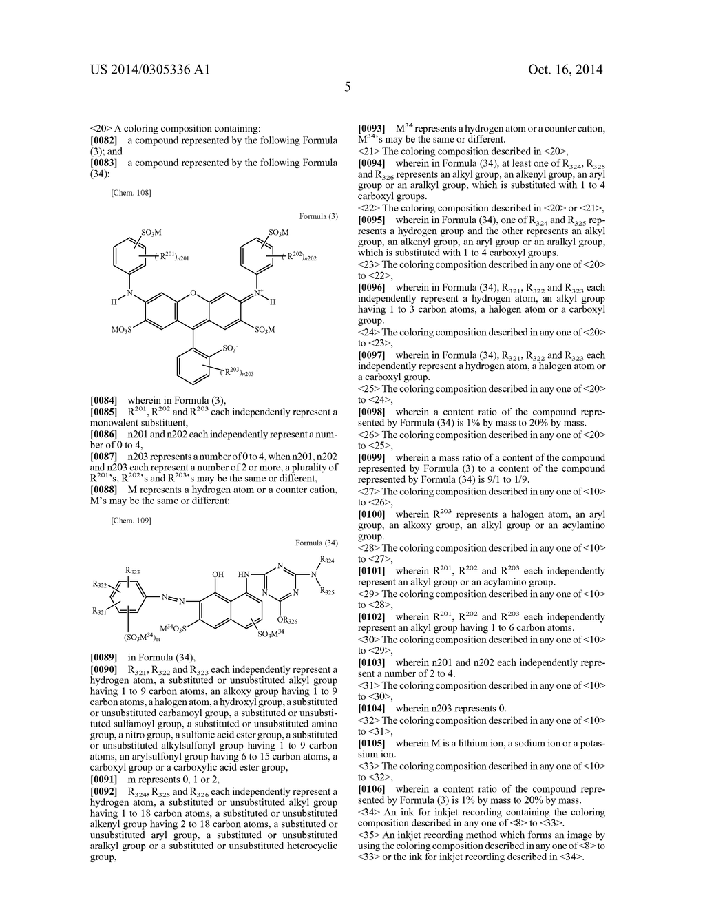 COMPOUND HAVING XANTHENE SKELETON, COLORING COMPOSITION, INK FOR INK JET     RECORDING AND INK JET RECORDING METHOD - diagram, schematic, and image 07