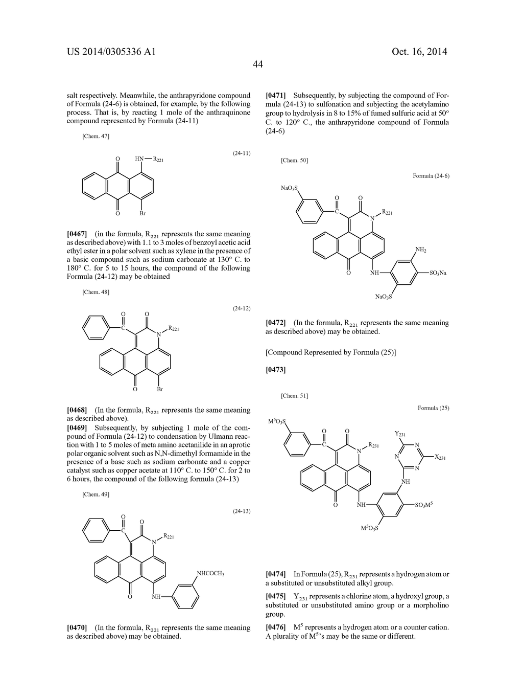 COMPOUND HAVING XANTHENE SKELETON, COLORING COMPOSITION, INK FOR INK JET     RECORDING AND INK JET RECORDING METHOD - diagram, schematic, and image 46