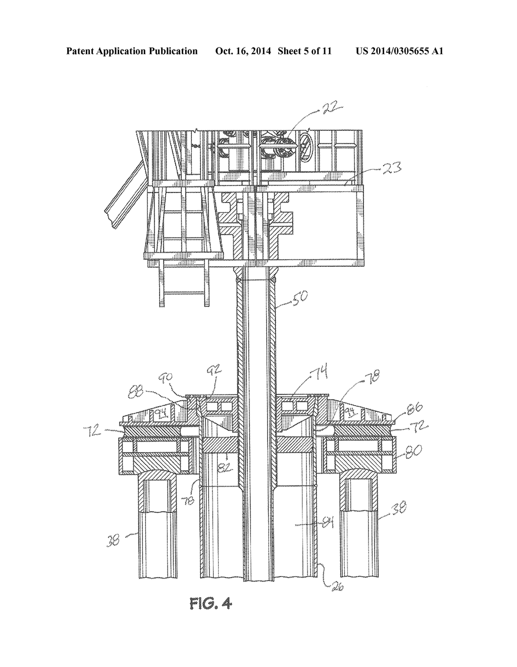 RISER TENSIONER CONDUCTOR FOR DRY-TREE SEMISUBMERSIBLE - diagram, schematic, and image 06