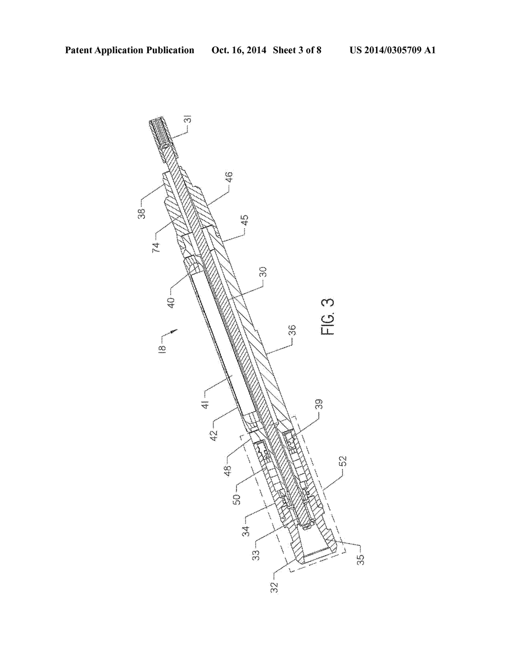 Dual Pipe Drilling Head With Improved Bearing Retention Structure - diagram, schematic, and image 04