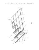 SOLAR ARRAY SUPPORT STRUCTURE, MOUNTING RAIL AND METHOD OF INSTALLATION     THEREOF diagram and image