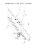 SOLAR ARRAY SUPPORT STRUCTURE, MOUNTING RAIL AND METHOD OF INSTALLATION     THEREOF diagram and image