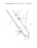 SOLAR ARRAY SUPPORT STRUCTURE, MOUNTING RAIL AND METHOD OF INSTALLATION     THEREOF diagram and image