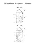 NURSING BOTTLE USING TRANSPARENT FLEXIBLE DISPLAY diagram and image