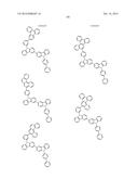 ORGANIC ELECTROLUMINESCENCE ELEMENT, AND MATERIAL FOR ORGANIC     ELECTROLUMINESCENCE ELEMENT diagram and image