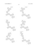 ORGANIC ELECTROLUMINESCENCE ELEMENT, AND MATERIAL FOR ORGANIC     ELECTROLUMINESCENCE ELEMENT diagram and image