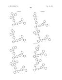 ORGANIC ELECTROLUMINESCENCE ELEMENT, AND MATERIAL FOR ORGANIC     ELECTROLUMINESCENCE ELEMENT diagram and image