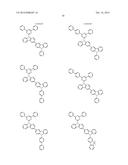 ORGANIC ELECTROLUMINESCENCE ELEMENT, AND MATERIAL FOR ORGANIC     ELECTROLUMINESCENCE ELEMENT diagram and image