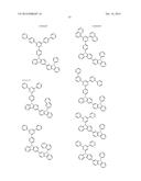 ORGANIC ELECTROLUMINESCENCE ELEMENT, AND MATERIAL FOR ORGANIC     ELECTROLUMINESCENCE ELEMENT diagram and image