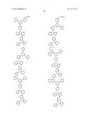 ORGANIC ELECTROLUMINESCENCE ELEMENT, AND MATERIAL FOR ORGANIC     ELECTROLUMINESCENCE ELEMENT diagram and image