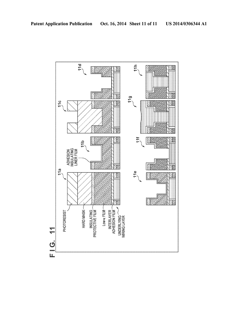 WIRING STRUCTURE, SEMICONDUCTOR DEVICE INCLUDING WIRING STRUCTURE, AND     METHOD OF MANUFACTURING SEMICONDUCTOR DEVICE - diagram, schematic, and image 12