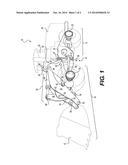 STEERING LINKAGE ARRANGEMENT FOR ARTICULATED MOBILE MACHINE diagram and image