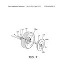 Auxiliary wheel apparatus for vehicles diagram and image