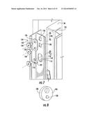 INSTALLATION SYSTEM AND DOOR POSITIONING DEVICE FOR APPLIANCES diagram and image