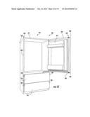 INSTALLATION SYSTEM AND DOOR POSITIONING DEVICE FOR APPLIANCES diagram and image