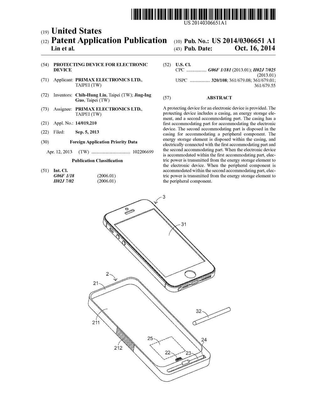 PROTECTING DEVICE FOR ELECTRONIC DEVICE - diagram, schematic, and image 01