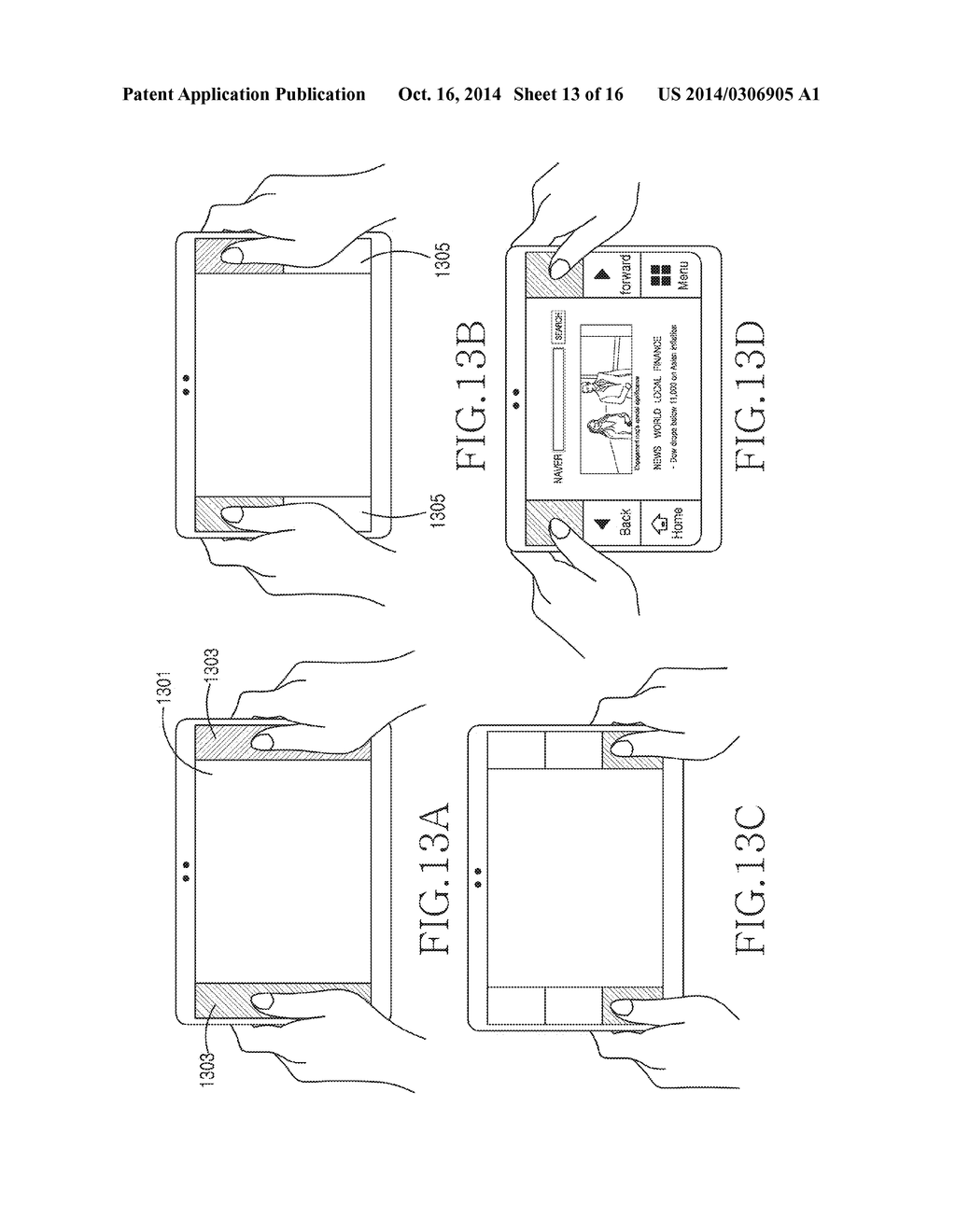 METHOD FOR ADJUSTING DISPLAY AREA AND ELECTRONIC DEVICE THEREOF - diagram, schematic, and image 14