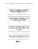 Reference image selection for motion ghost filtering diagram and image