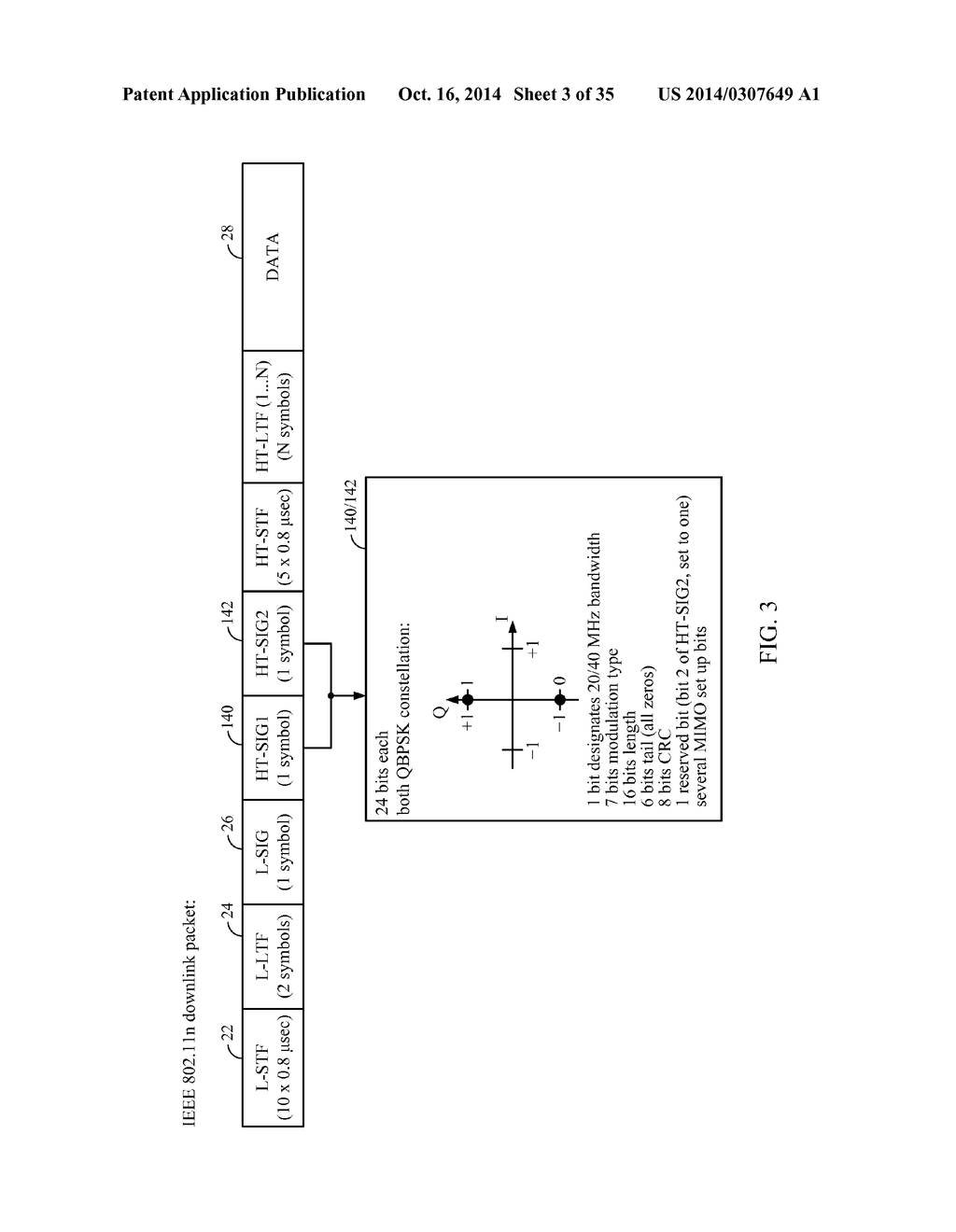 SYSTEMS AND METHODS FOR BACKWARDS-COMPATIBLE PREAMBLE FORMATS FOR MULTIPLE     ACCESS WIRELESS COMMUNICATION - diagram, schematic, and image 04