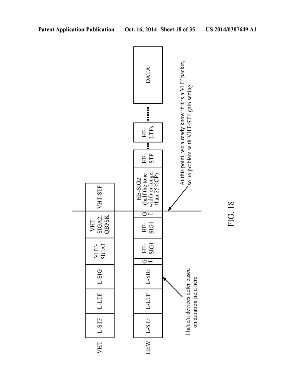 SYSTEMS AND METHODS FOR BACKWARDS-COMPATIBLE PREAMBLE FORMATS FOR MULTIPLE     ACCESS WIRELESS COMMUNICATION - diagram, schematic, and image 19