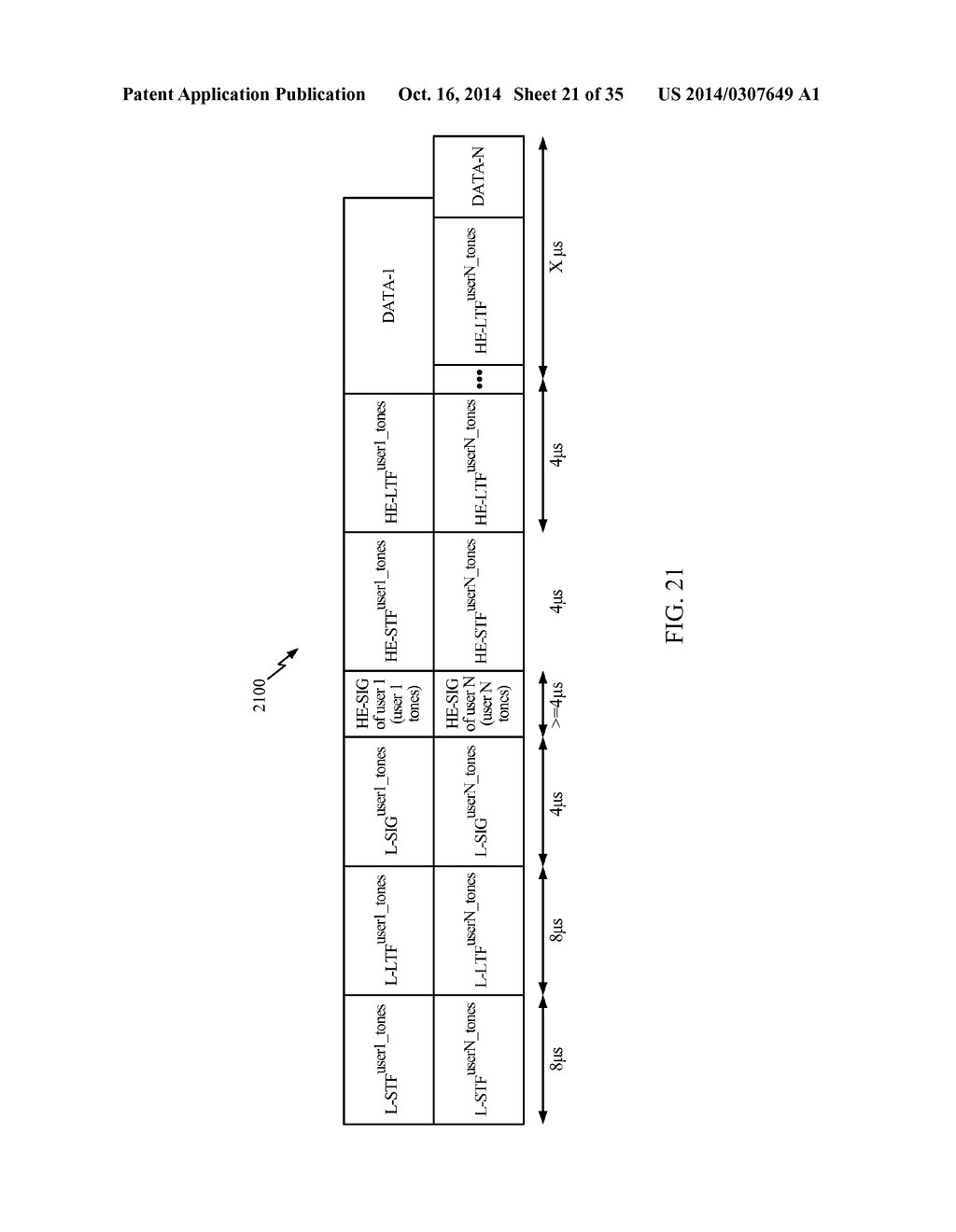 SYSTEMS AND METHODS FOR BACKWARDS-COMPATIBLE PREAMBLE FORMATS FOR MULTIPLE     ACCESS WIRELESS COMMUNICATION - diagram, schematic, and image 22