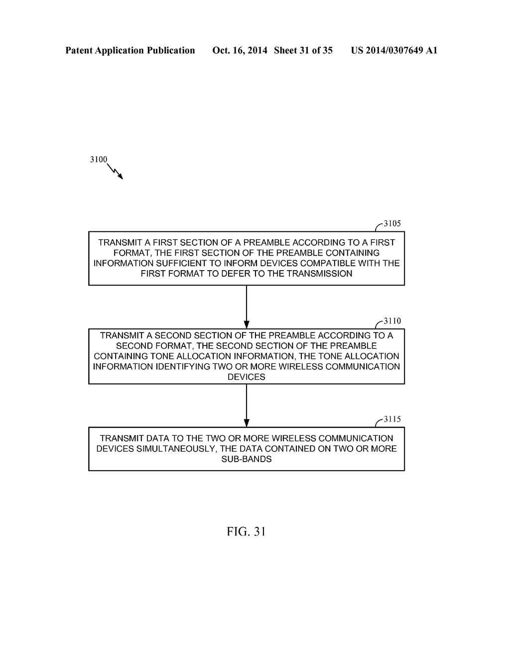 SYSTEMS AND METHODS FOR BACKWARDS-COMPATIBLE PREAMBLE FORMATS FOR MULTIPLE     ACCESS WIRELESS COMMUNICATION - diagram, schematic, and image 32