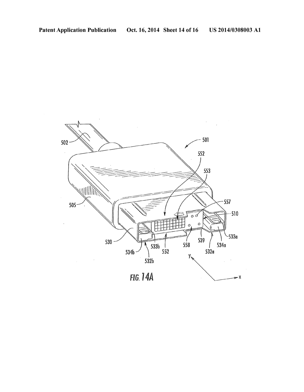 FERRULE ASSEMBLIES, CONNECTOR ASSEMBLIES, AND OPTICAL COUPLINGS HAVING     CODED MAGNETIC ARRAYS - diagram, schematic, and image 15