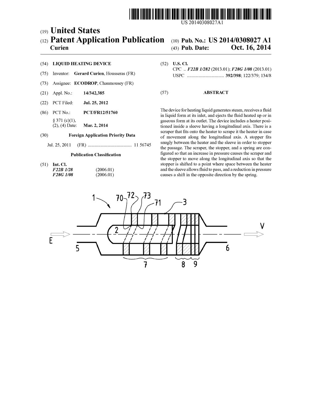 LIQUID HEATING DEVICE - diagram, schematic, and image 01