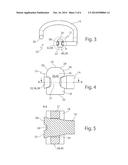 G-HOOK FOR MUTUAL RELEASABLE CONNECTION OF TWO PROP PORTIONS OF A VARIABLE     LENGTH CONSTRUCTION PROP diagram and image