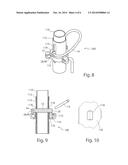 G-HOOK FOR MUTUAL RELEASABLE CONNECTION OF TWO PROP PORTIONS OF A VARIABLE     LENGTH CONSTRUCTION PROP diagram and image