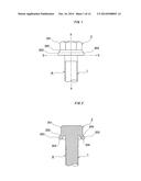 LOCKING BOLT AND METHOD FOR MANUFACTURING SAME diagram and image
