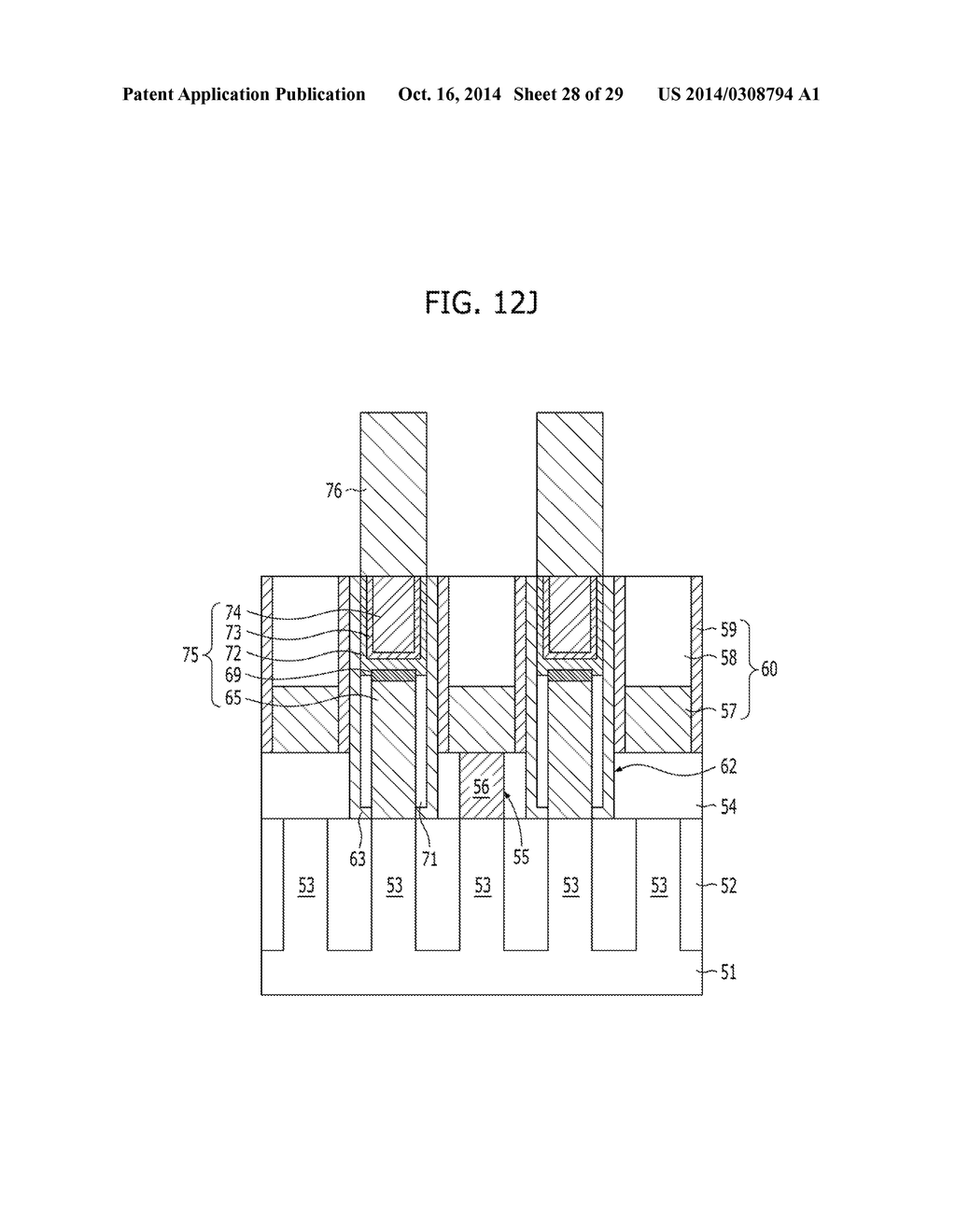 SEMICONDUCTOR DEVICE WITH AIR GAP AND METHOD FOR FABRICATING THE SAME - diagram, schematic, and image 29