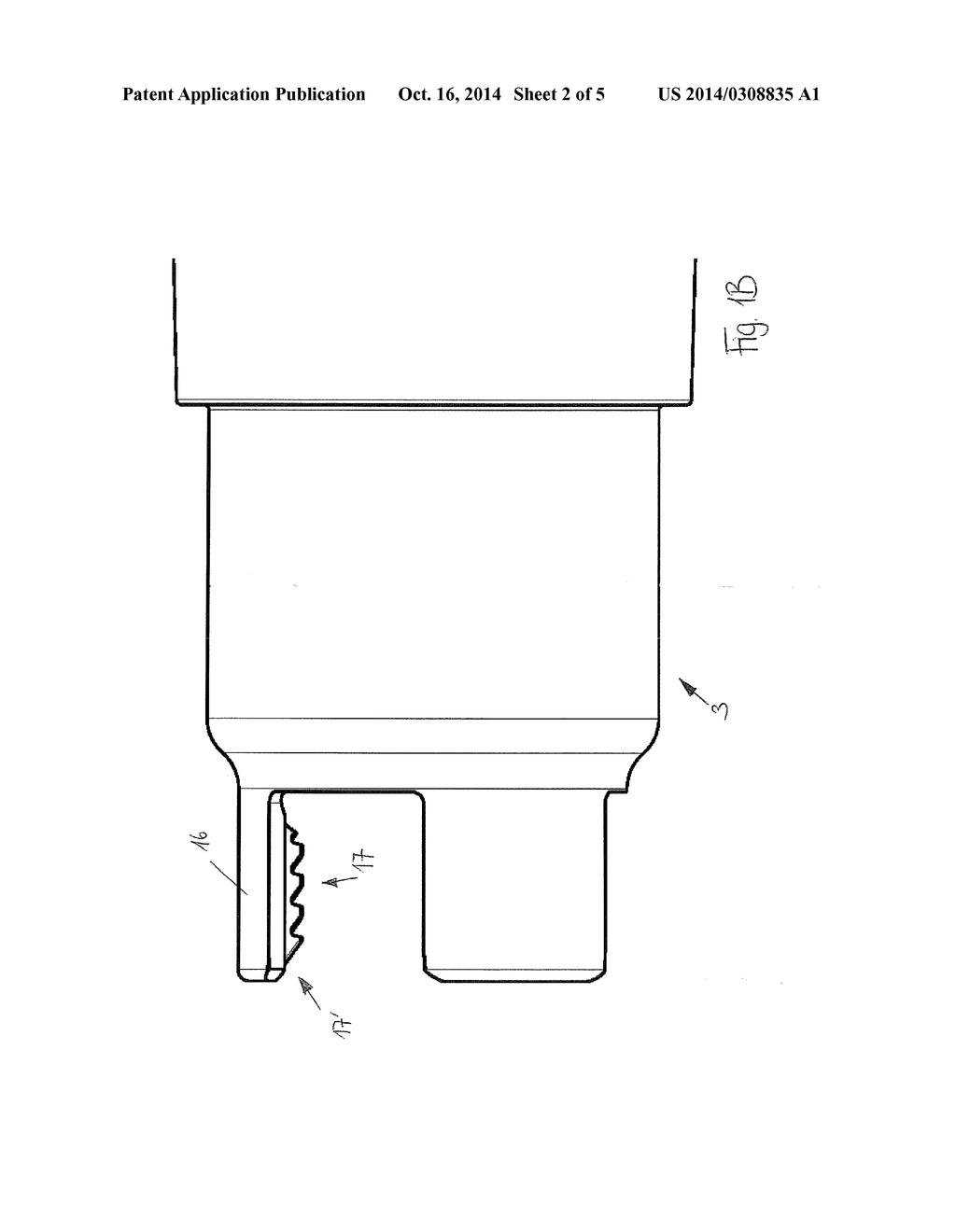 END FITTING FOR A CABLE WITH SEALING PROTRUSION AND ENCLOSURE ASSEMBLY     WITH END FITTING - diagram, schematic, and image 03