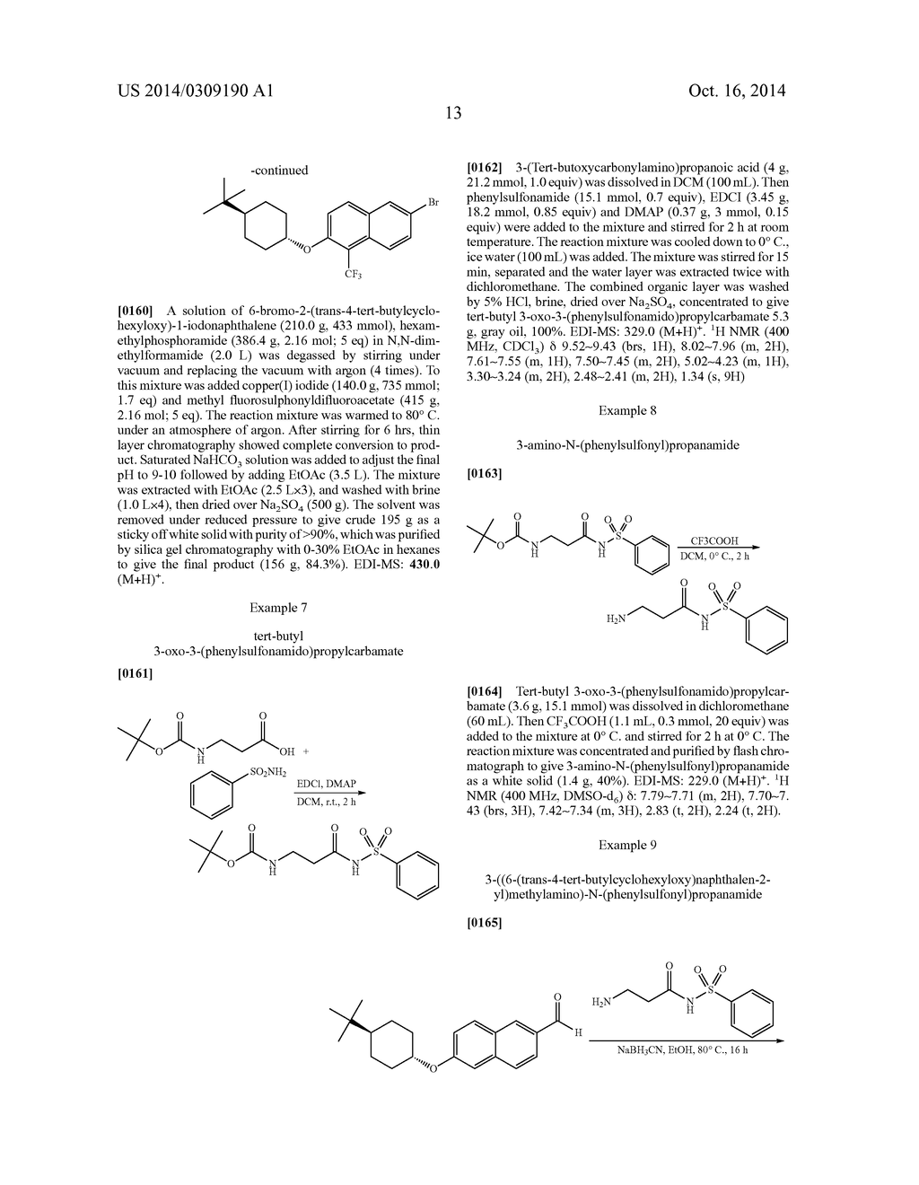 BICYCLIC ARYL SPHINGOSINE 1-PHOSPHATE ANALOGS - diagram, schematic, and image 14