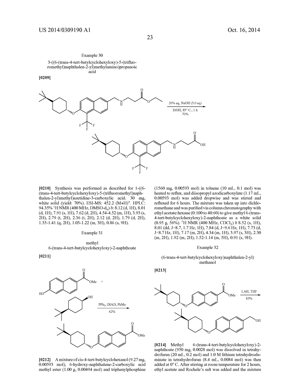 BICYCLIC ARYL SPHINGOSINE 1-PHOSPHATE ANALOGS - diagram, schematic, and image 24