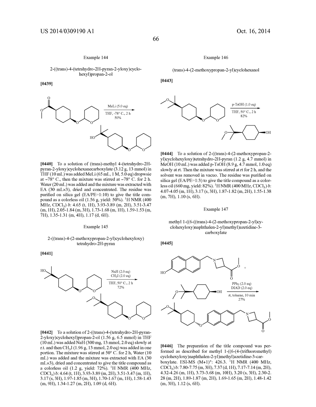 BICYCLIC ARYL SPHINGOSINE 1-PHOSPHATE ANALOGS - diagram, schematic, and image 67