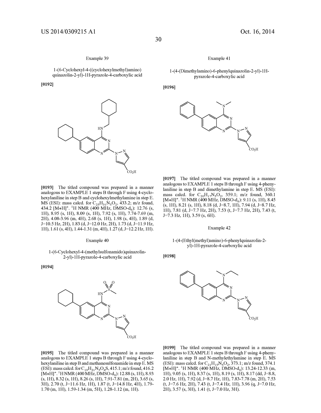 4-AMINOQUINAZOLIN-2-YL-1-PYRRAZOLE-4-CARBOXYLIC ACID COMPOUNDS AS PROLYL     HYDROXYLASE INHIBITORS - diagram, schematic, and image 31