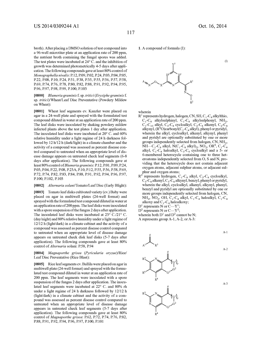 NOVEL MICROBIOCIDES - diagram, schematic, and image 118